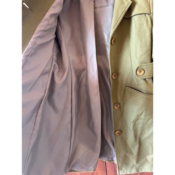 Wool Jacket Womens Medium Tan/beige - Picture 2 of 6